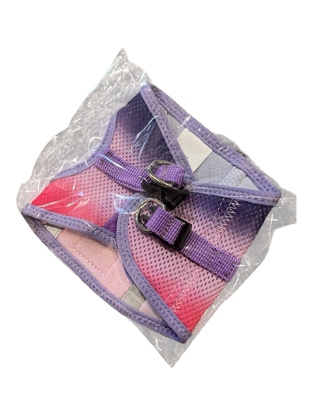 Doggie Design Pink Purple Mesh Harness XXS
